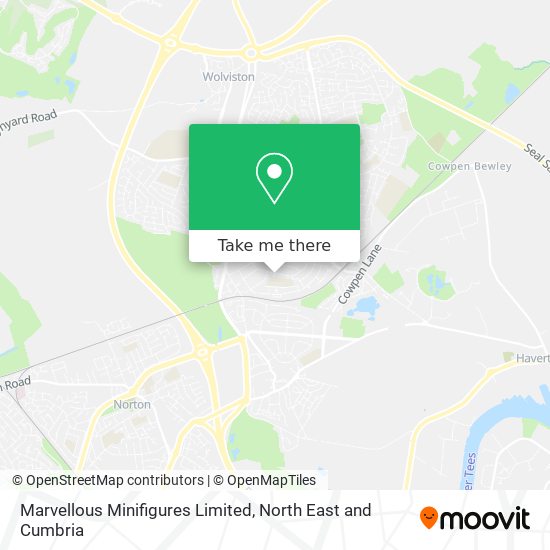 Marvellous Minifigures Limited map