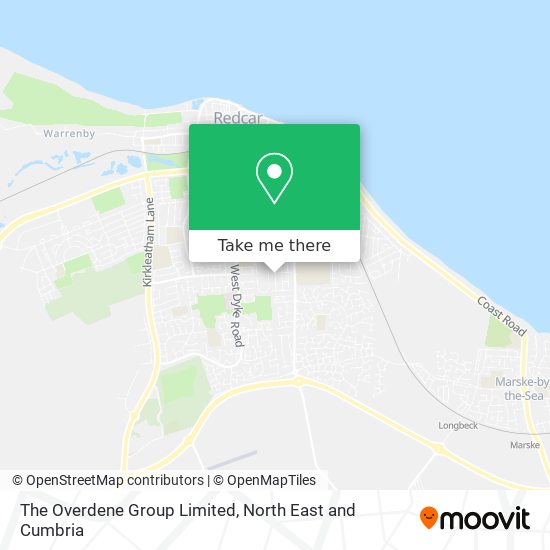 The Overdene Group Limited map