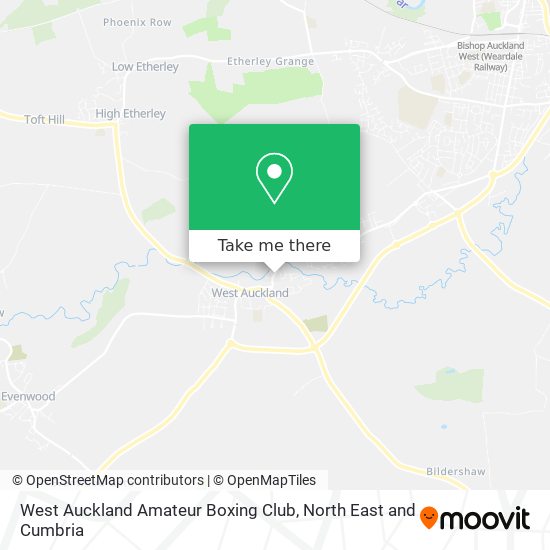 West Auckland Amateur Boxing Club map