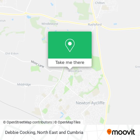 Debbie Cocking map