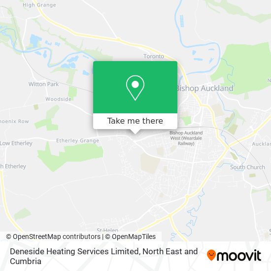 Deneside Heating Services Limited map