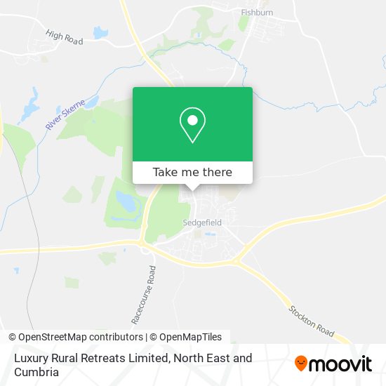 Luxury Rural Retreats Limited map