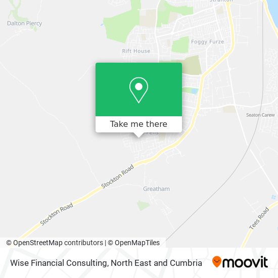 Wise Financial Consulting map