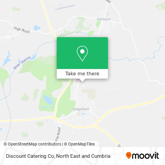 Discount Catering Co map