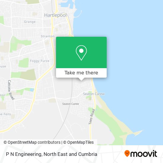 P N Engineering map