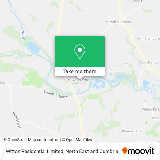 Witton Residential Limited map