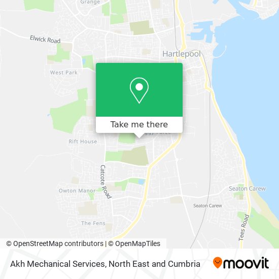 Akh Mechanical Services map