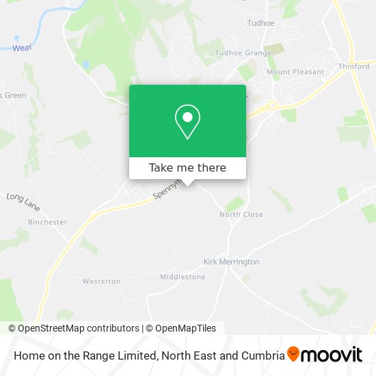Home on the Range Limited map