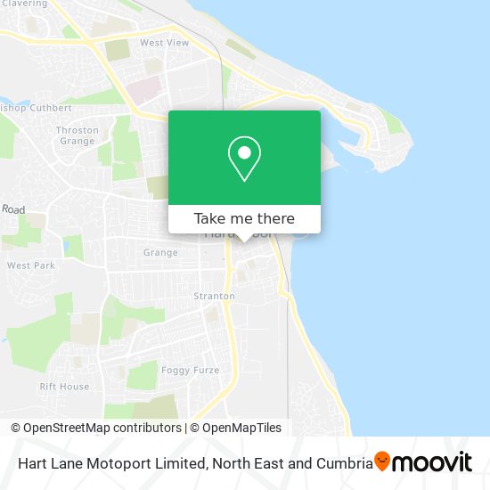 Hart Lane Motoport Limited map