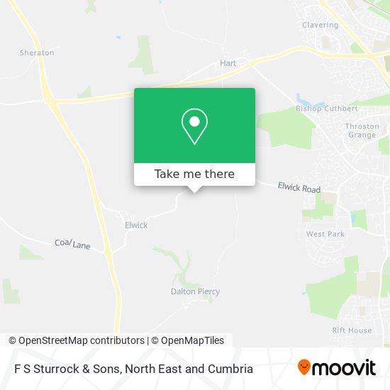 F S Sturrock & Sons map