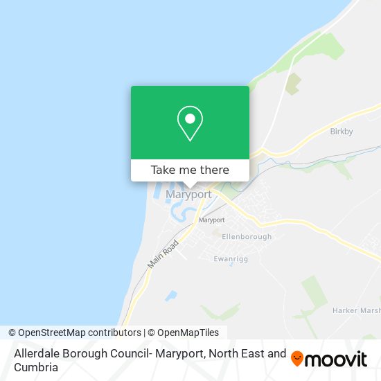 Allerdale Borough Council- Maryport map