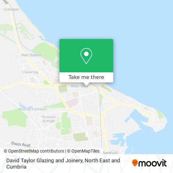 David Taylor Glazing and Joinery map