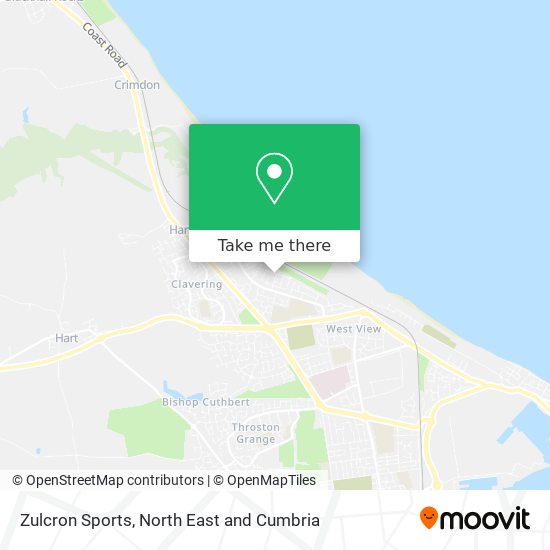 Zulcron Sports map