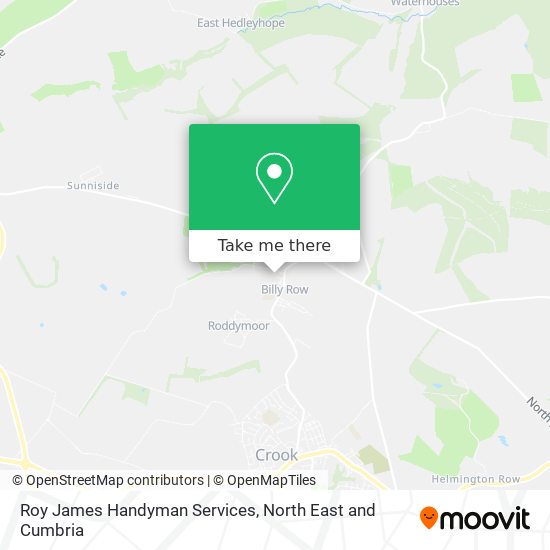 Roy James Handyman Services map