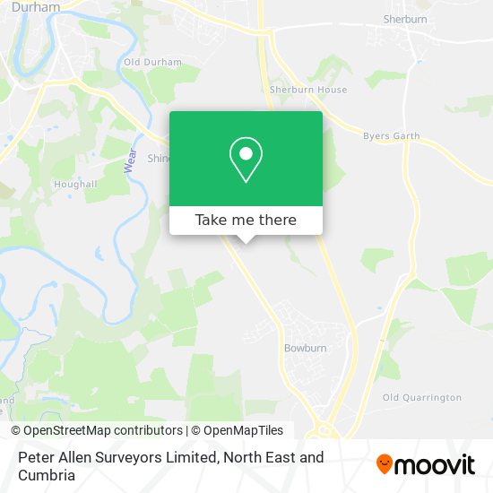 Peter Allen Surveyors Limited map