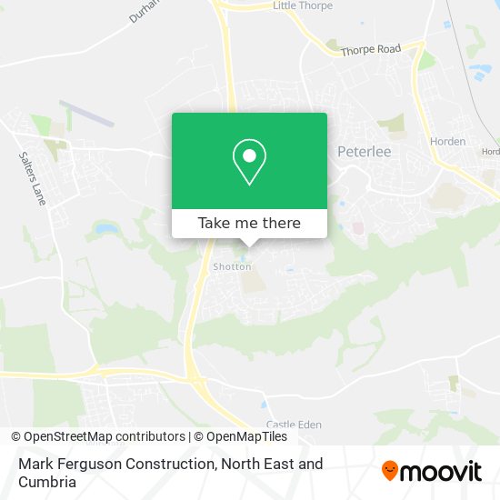 Mark Ferguson Construction map
