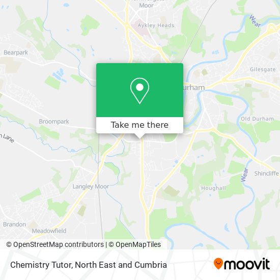 Chemistry Tutor map