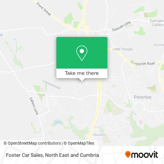 Foster Car Sales map