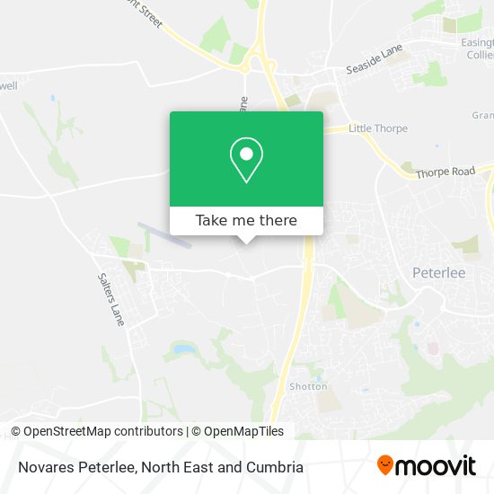 Novares Peterlee map
