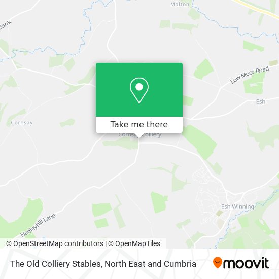 The Old Colliery Stables map