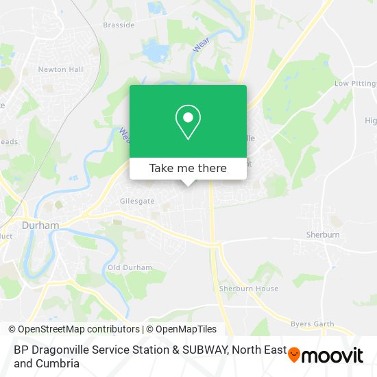 BP Dragonville Service Station & SUBWAY map