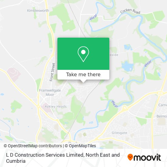 L D Construction Services Limited map