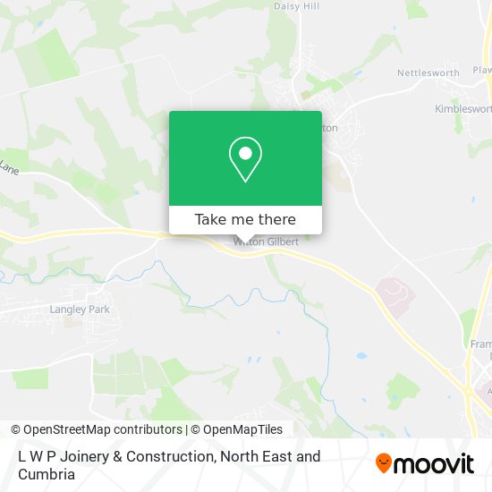 L W P Joinery & Construction map