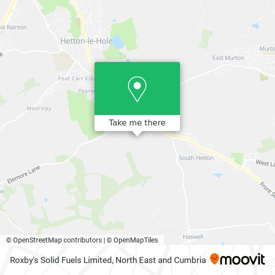 Roxby's Solid Fuels Limited map