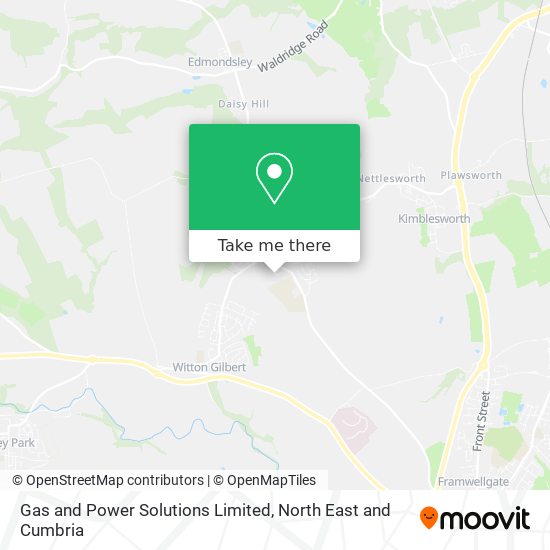 Gas and Power Solutions Limited map