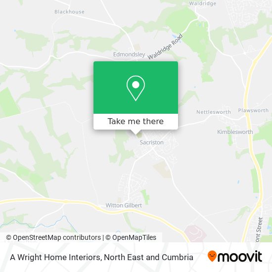 A Wright Home Interiors map