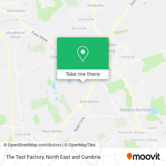 The Test Factory map