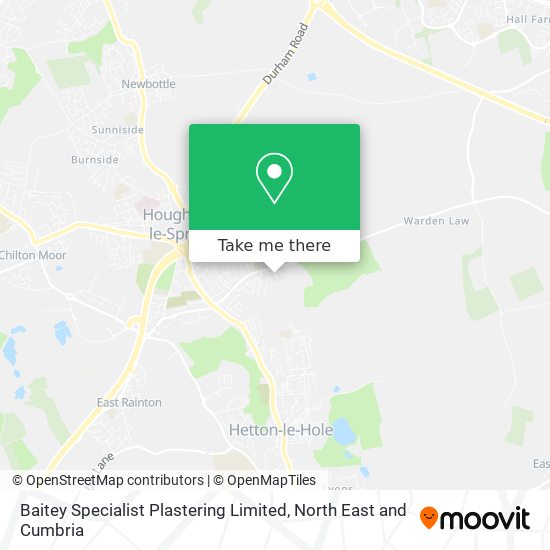 Baitey Specialist Plastering Limited map