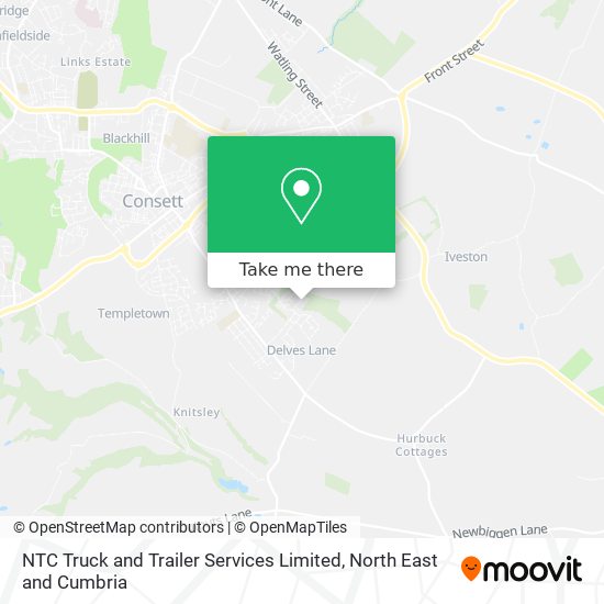 NTC Truck and Trailer Services Limited map