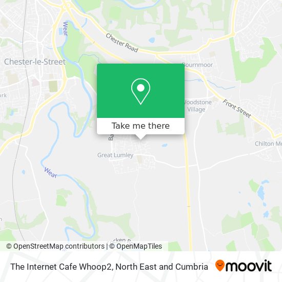 The Internet Cafe Whoop2 map