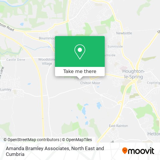 Amanda Bramley Associates map