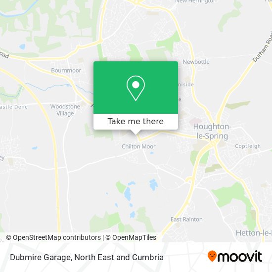 Dubmire Garage map