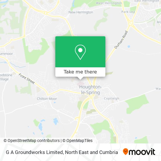 G A Groundworks Limited map