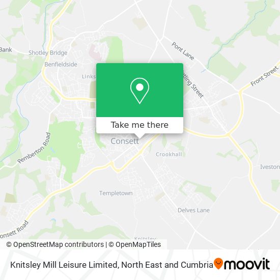 Knitsley Mill Leisure Limited map