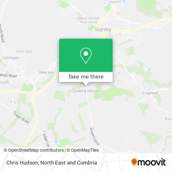 Chris Hudson map