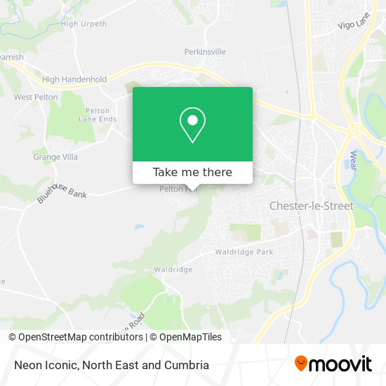 Neon Iconic map