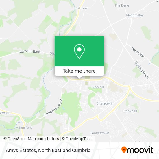 Amys Estates map
