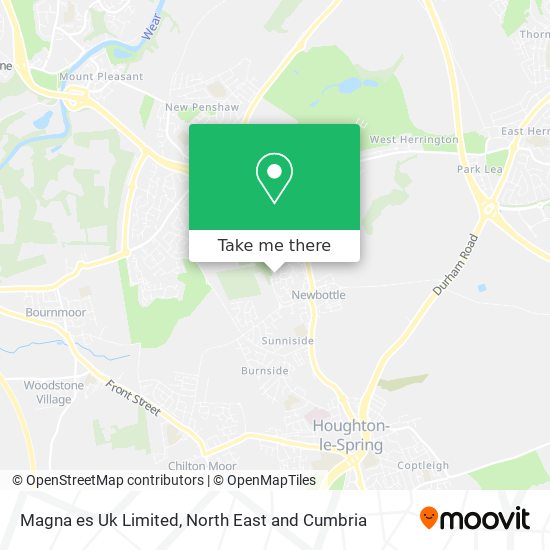 Magna es Uk Limited map