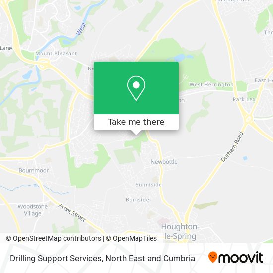 Drilling Support Services map