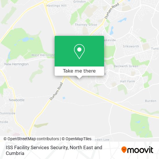 ISS Facility Services Security map