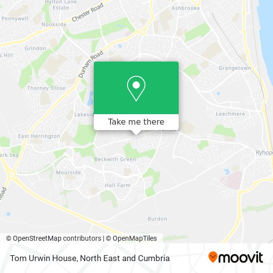 Tom Urwin House map