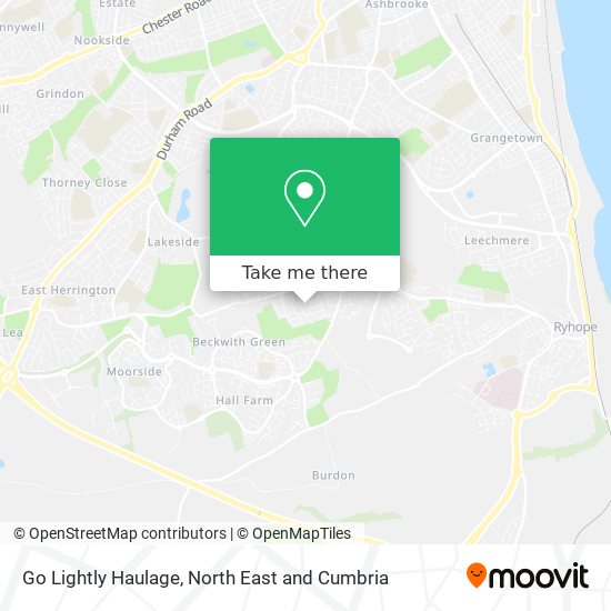Go Lightly Haulage map