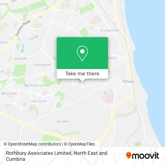 Rothbury Associates Limited map