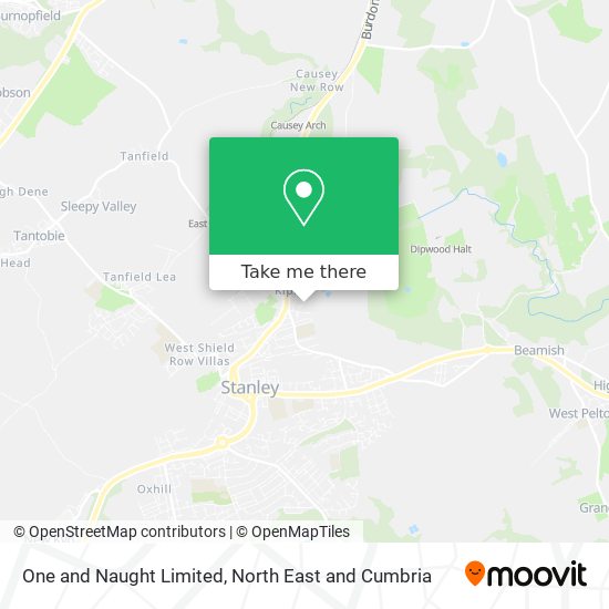 One and Naught Limited map