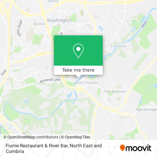 Fiume Restaurant & River Bar map