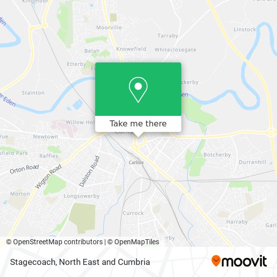 Stagecoach map